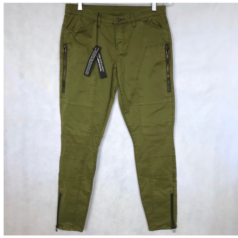 Blank NYC Cigarette Leg cargo Pants